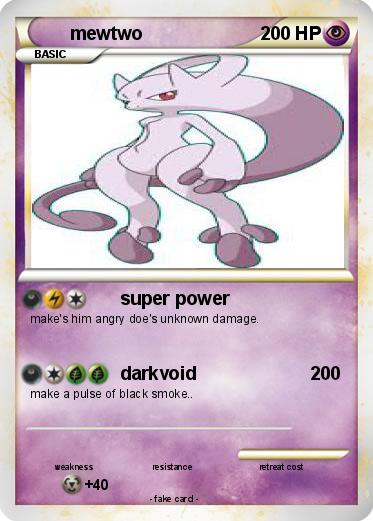 Pokemon mewtwo