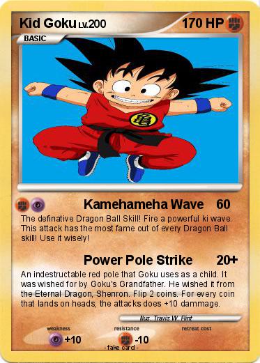Pokemon Kid Goku