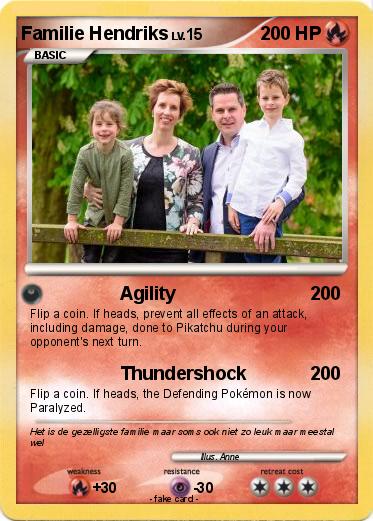 Pokemon Familie Hendriks