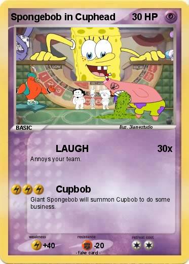 Pokemon Spongebob in Cuphead
