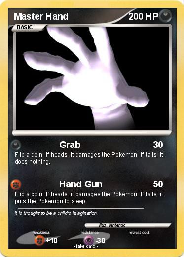 Pokemon Master Hand