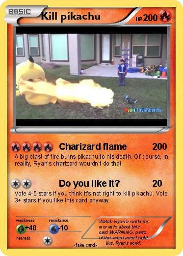 Pokemon Kill pikachu