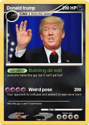 Pokemon Donald trump