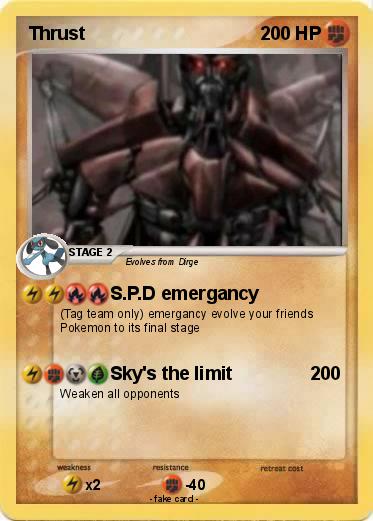 Pokemon Thrust
