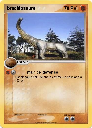 Pokemon brachiosaure 