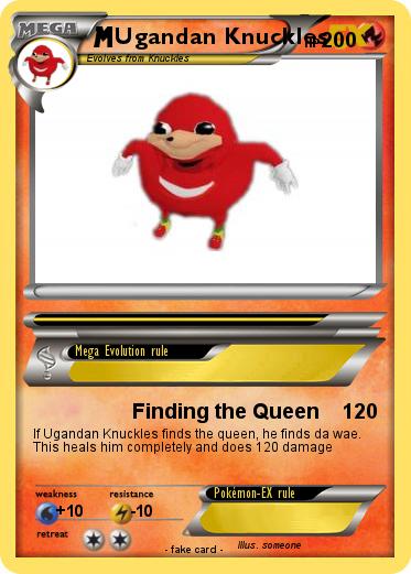 Pokemon Ugandan Knuckles