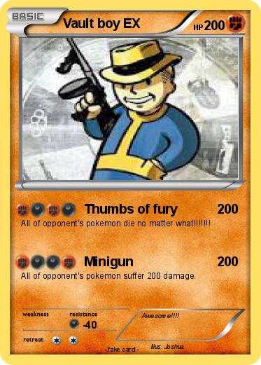 Pokemon Vault boy EX