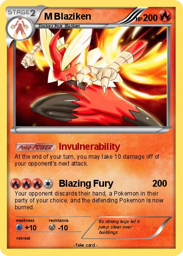 Pokemon M Blaziken