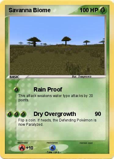 Pokemon Savanna Biome