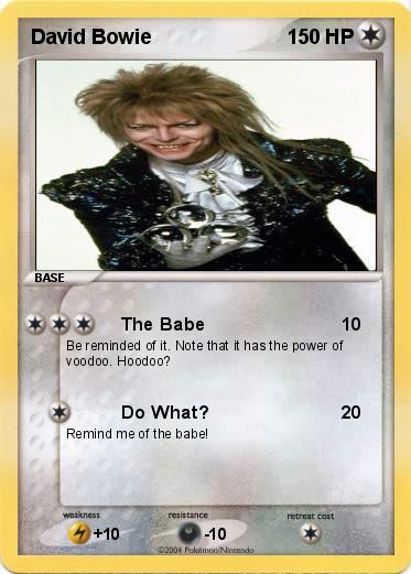 Pokemon David Bowie