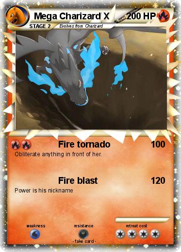 Pokemon Mega Charizard X