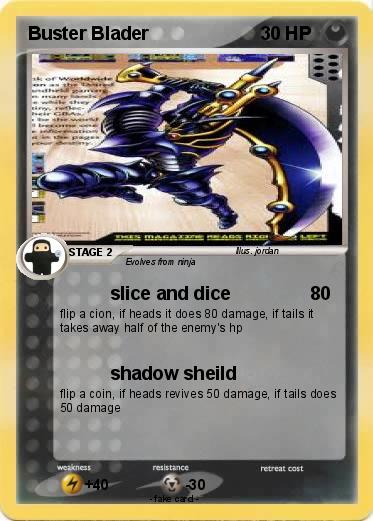 Pokemon Buster Blader