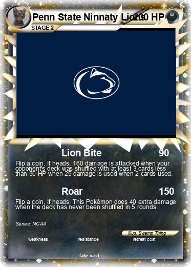 Pokemon Penn State Ninnaty Lions