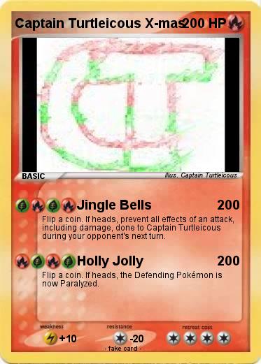 Pokemon Captain Turtleicous X-mas