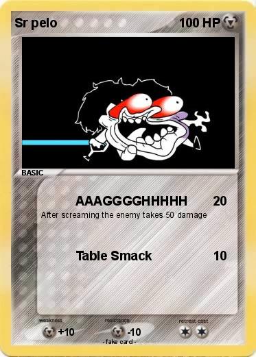 Pokemon Sr pelo
