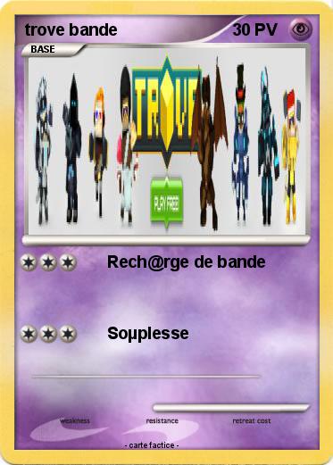 Pokemon trove bande