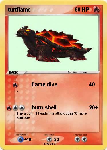 Pokemon turtflame