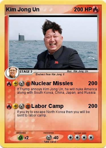 Pokemon Kim Jong Un