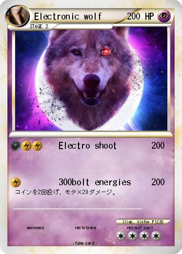 Pokemon Electronic wolf