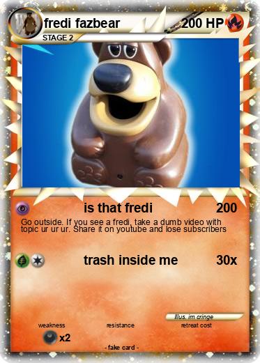 Pokemon fredi fazbear