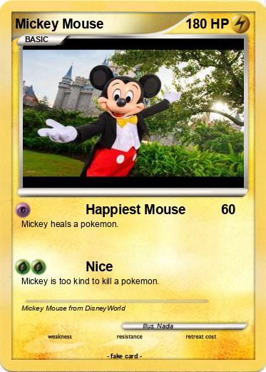 Pokemon Mickey Mouse