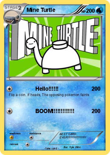 Pokemon Mine Turtle