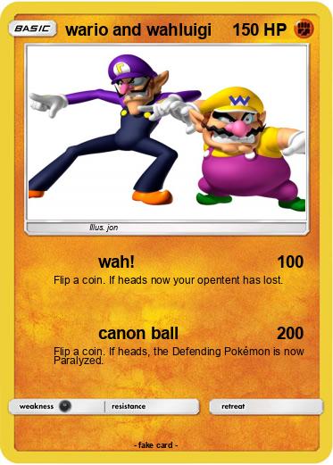 Pokemon wario and wahluigi