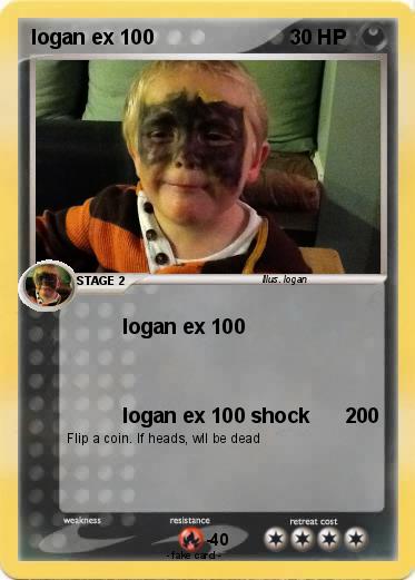 Pokemon logan ex 100