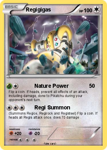 Pokemon Regigigas