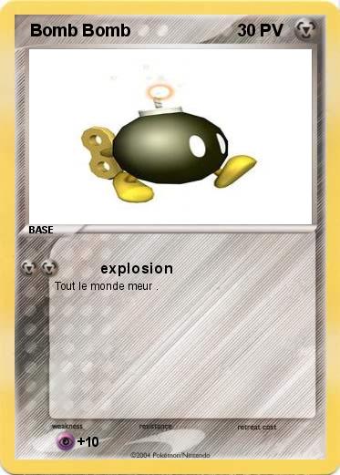 Pokemon  Bomb Bomb
