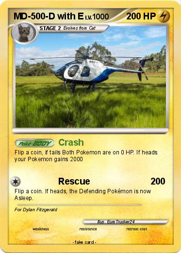 Pokemon MD-500-D with E