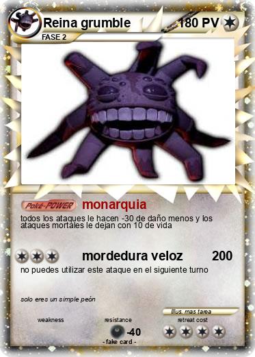 Pokemon Reina grumble