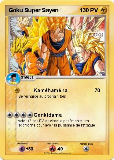 Pokemon Goku Super Sayen