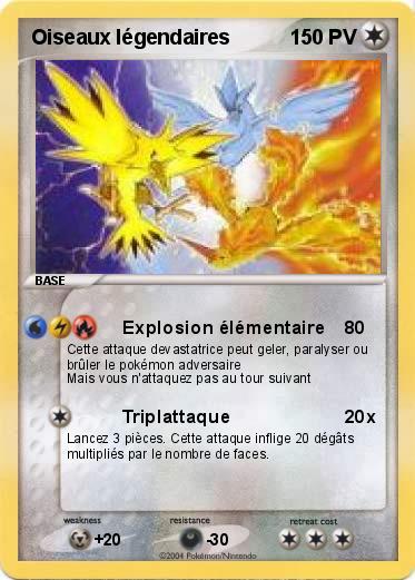 Pokemon Oiseaux légendaires
