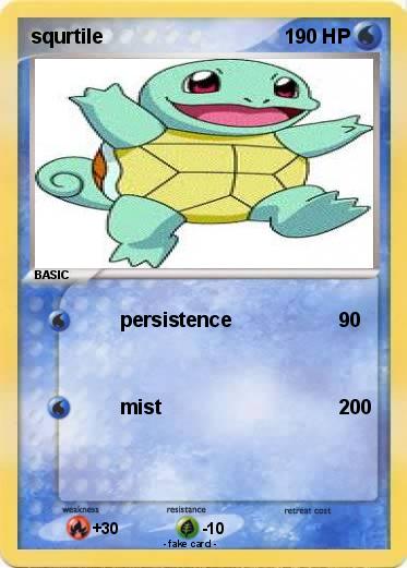 Pokemon squrtile