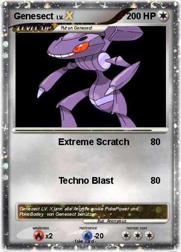 Pokemon Genesect