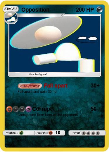 Pokemon Opposition