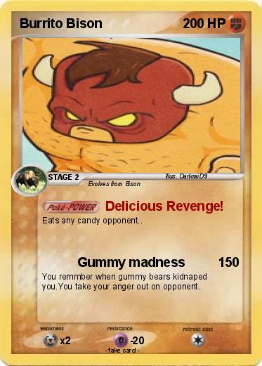 Pokemon Burrito Bison