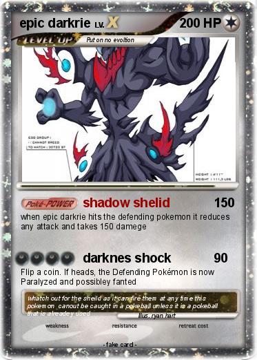 Pokemon epic darkrie