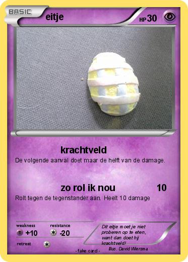 Pokemon eitje
