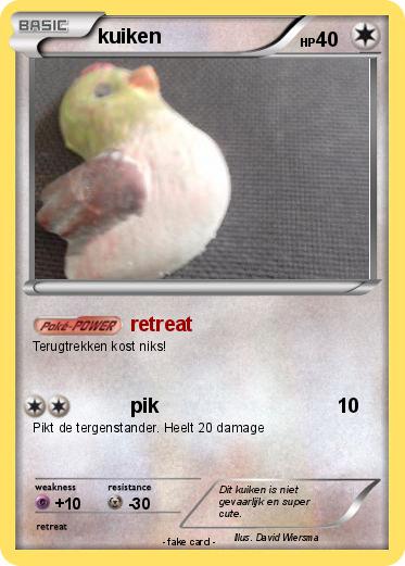 Pokemon kuiken