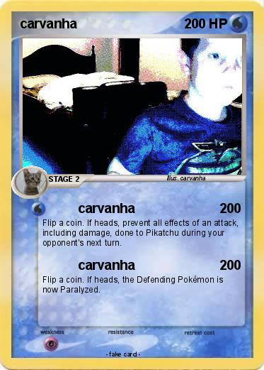 Pokemon carvanha