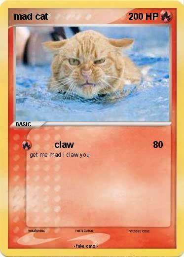 Pokemon mad cat