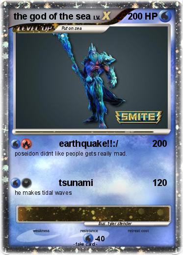 Pokemon the god of the sea