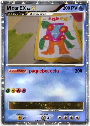 Pokemon M car EX