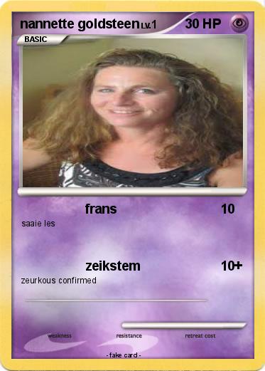Pokemon nannette goldsteen