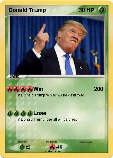 Pokemon Donald Trump