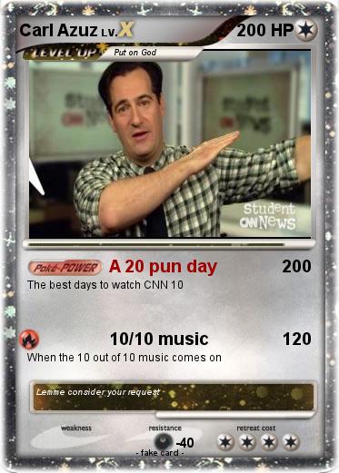Pokemon Carl Azuz