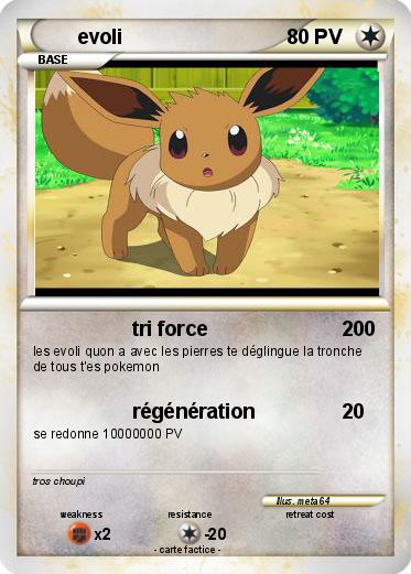 Pokemon evoli