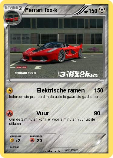 Pokemon Ferrari fxx-k